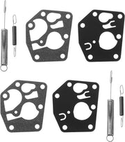 Kit di Governo a Membrana per Carburatore per Motore Briggs Stratton - Set da 2 - Compatibile con Motore Sprint 495770 795083 - Parti per Serie 450 500 550 600