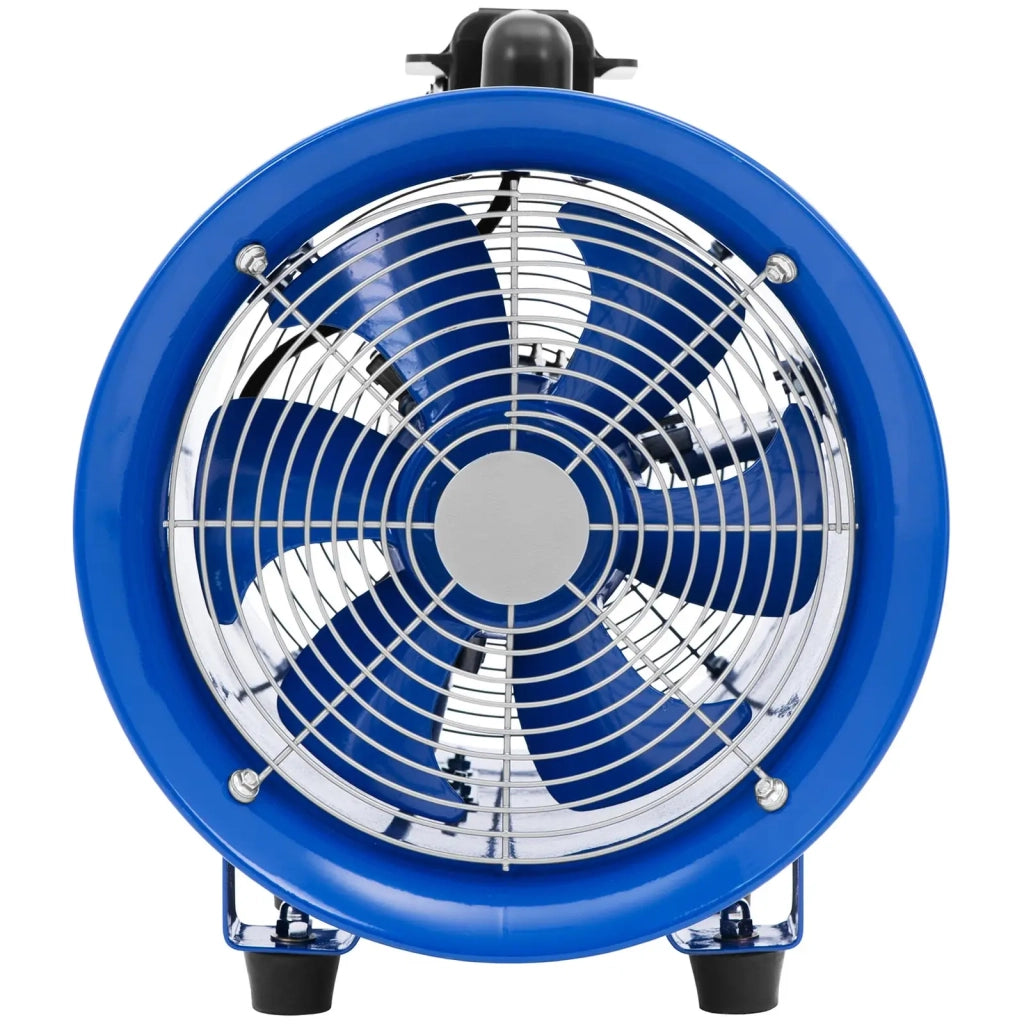Ventilatore industriale professionale 2700 m³/h diametro 280 mm tubo 10 m blu 14_0010202