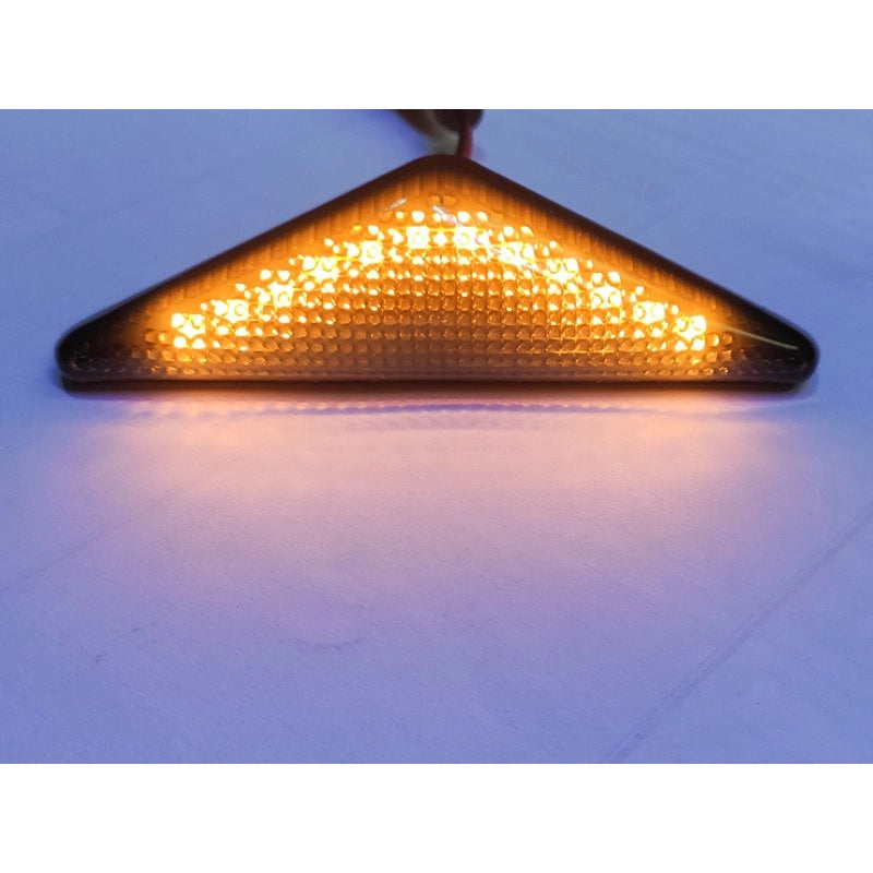 Kit Freccia Laterale a Led Side Marker Lente Nero Fume Luce Arancione Per Ford Focus MKI Mondeo MK3 1065645