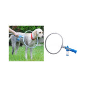 Trade Shop - Comfort Wash 360 Anello Medio Per Lavare Cane Gatto Animali Domestici Lavaggio -