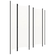 Paravento a 5 Pannelli Bianco 250x180 cm 320723