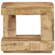 Tavolino da Salotto 45x45x40 cm in Legno Massello di Mango 338007