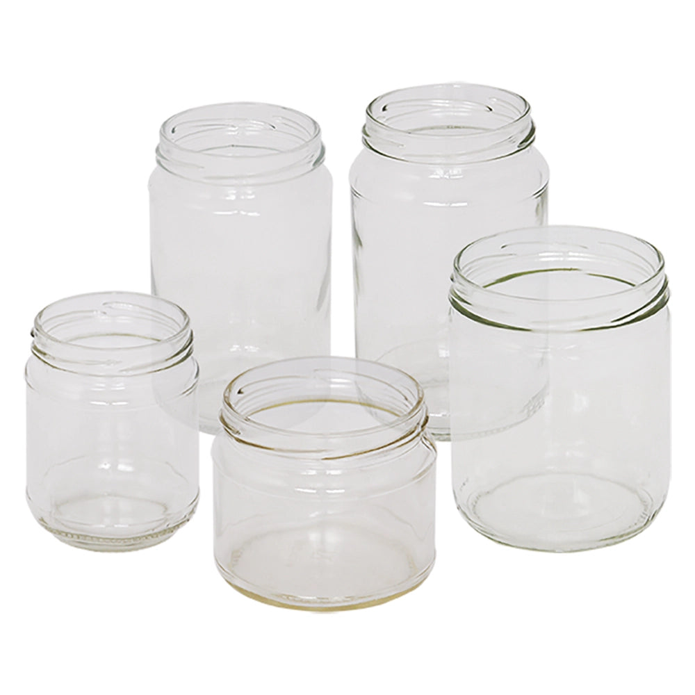 VASO VETRO 'BOCCACCIO' PER ALIMENTI TIPO 'STD' 212 ml - imbocc. Ø 63 mm- 24 pezzi  - GRUPPO VETRO SOMMA