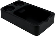Stazione per il Tamping di Caffè, Contenitore per Portafiltro per 51/54/58mm, Organizzatore di Accessori per Espresso, Ospite per Portafiltro (nero)