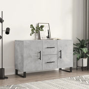 Credenza Grigio Cemento 100x36x60 cm in Legno Multistrato 828200