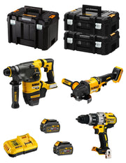 DeWALT Kit FVK381T2HD-QW 54V/18V (DCH333 + DCD996 + DCG418 + 2 x 6,0 Ah + DCB118 + 2 x TSTAK II + TSTAK VI)