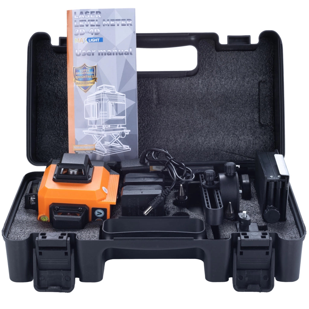 Livella Laser Rosfix Orange Tiger ROT16L – 16 Linee 3D | Autolivellante, IP54, 360°
