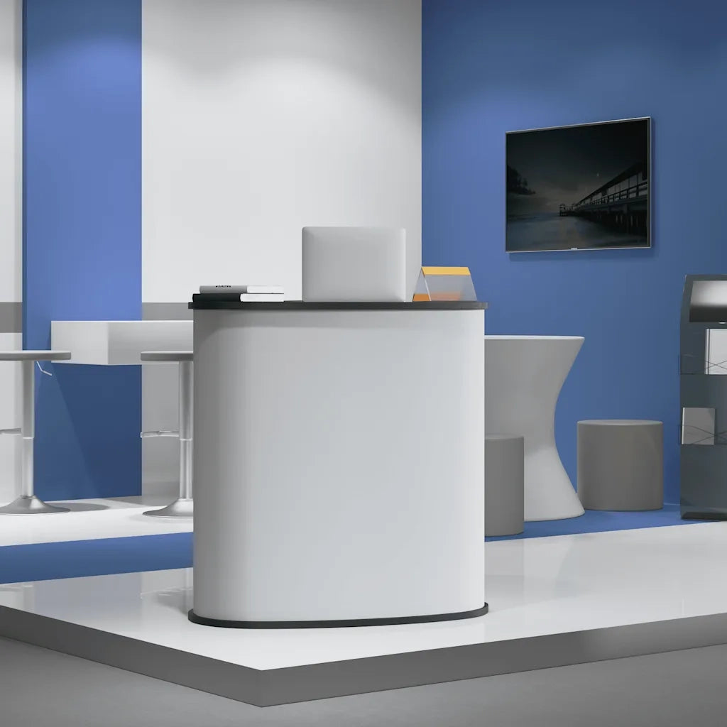 Bancone da Fiera Pieghevole 90x48x93 cm in Truciolare CFW5215480