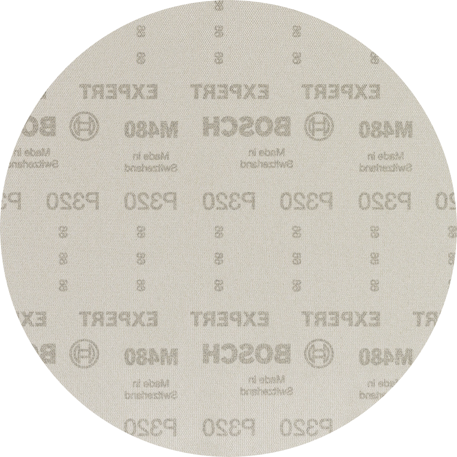 Disco abrasivo a rete Bosch M480 225 mm grana G320 per finitura ultra fine