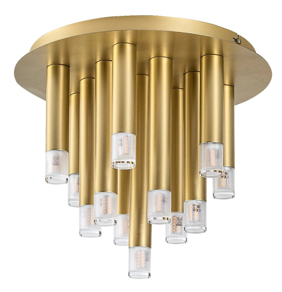 Plafoniera moderna oro tonda 13xG9 Ramira Rabalux IP20