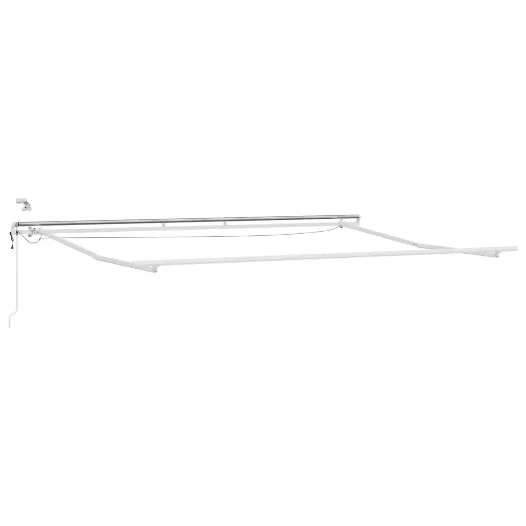 Tenda da Sole Retrattile Automatica con LED Marrone 450x300 cm 3215382