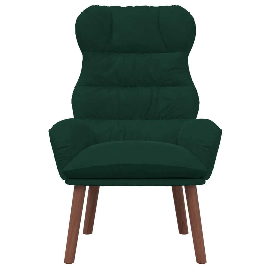 Divano Sedia-Poltrona Verde Scuro 69 x 74 x 93 cm Velluto 751748