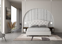 Letto Matrimoniale 160x210 cm con Rete Langre Similpelle