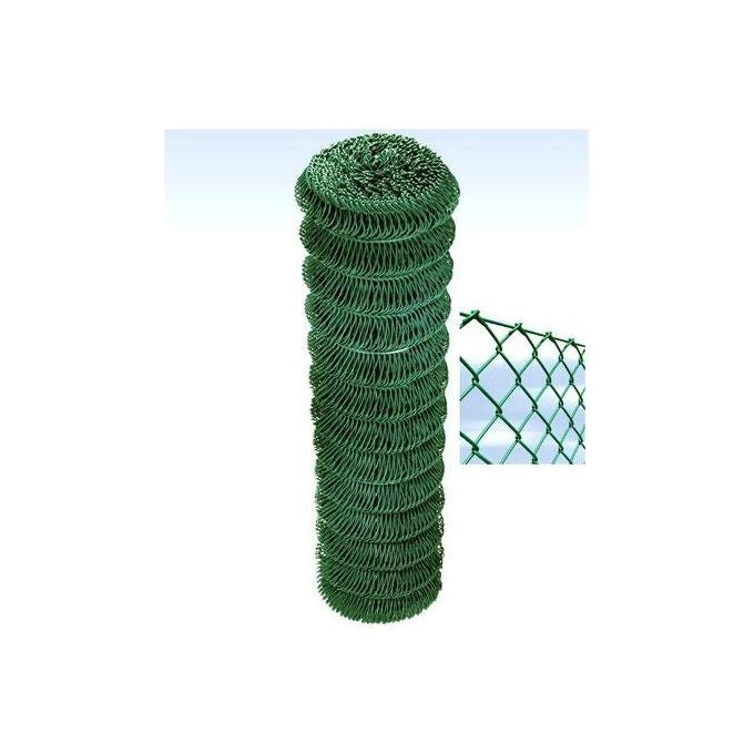 Cavatorta GP05125025B Replax Rete Metallica Plastificata Maglia Quadra 50x50 mm Filo Ø 2,7 mm 25 m Altezza 125 cm colore Verde