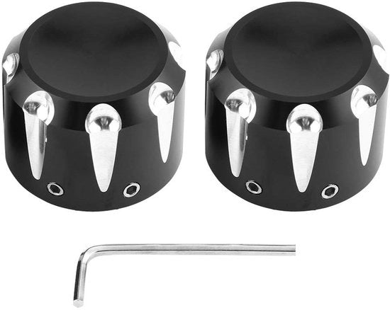 Copertura del Motore - 2 Pezzi - Alluminio - Hardware Decorativo - Motocicletta - Design Stilistico - 100% Nuovo di Zecca