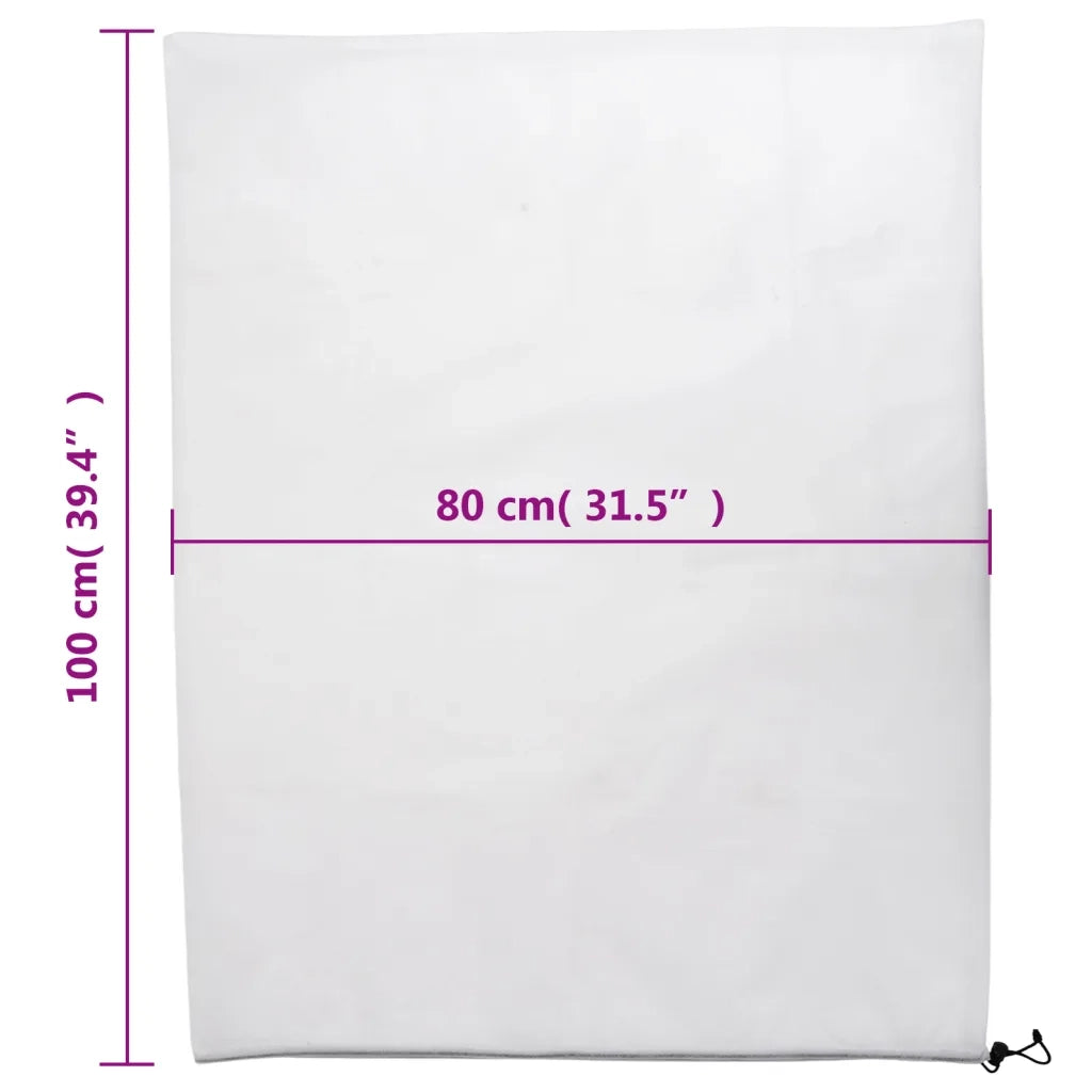 Coperture con Coulisse per Piante 8pz 70 g/m² 0,8x1 m 3203516