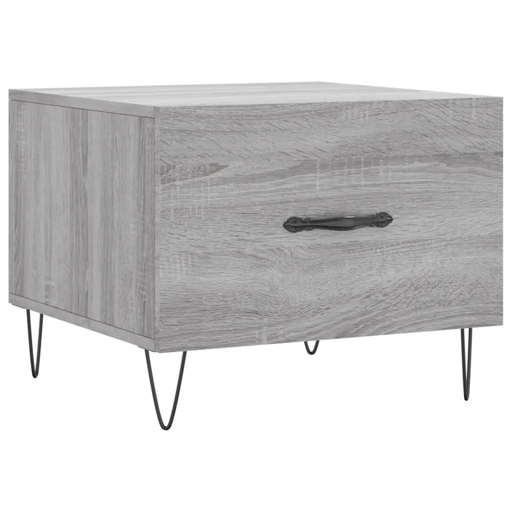 Tavolino da Salotto Grigio Sonoma 50x50x40 cm Legno Multistratocod mxl 129242