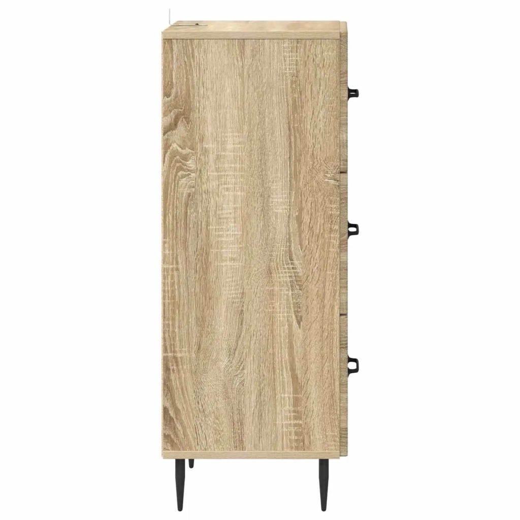 Mobile con Cassetti Rovere Sonoma 33 x 34,5 x 89,5 cm 894847