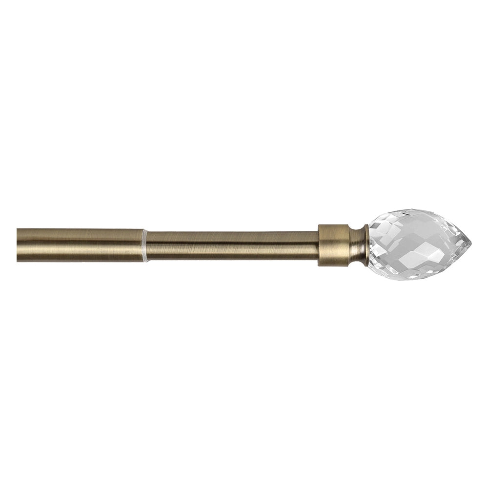 SCORRITENDA 'KIT FERRO' mod. 'Pino' col. oro antico Ø 20/17 mm.  - ERREBI