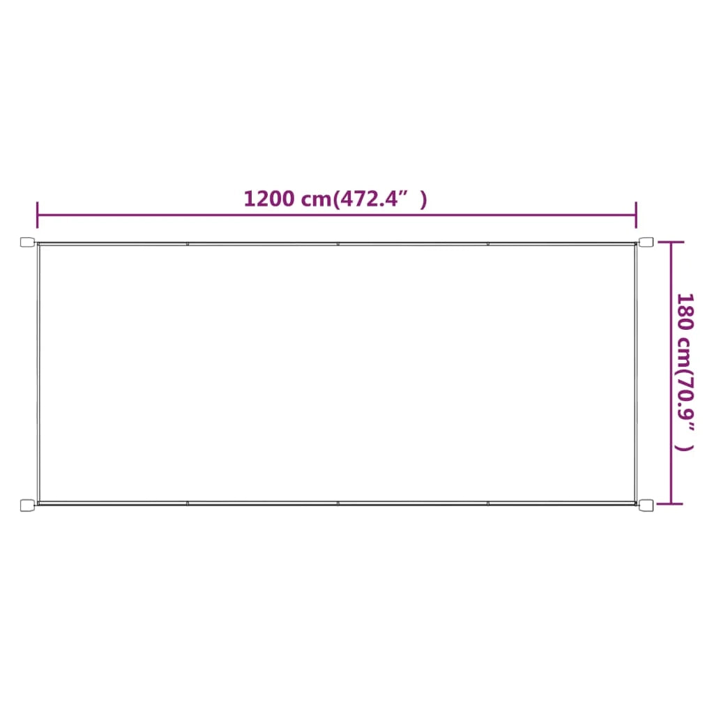 Tenda da sole verticale blu 180x1200 cm tessuto oxford 02_0007601