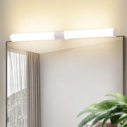 ZMH Lampada da Bagno LED sopra Specchio 40 cm 6 W IP44 4000K Luce Neutra Moderna Bianca per Armadio da Bagno