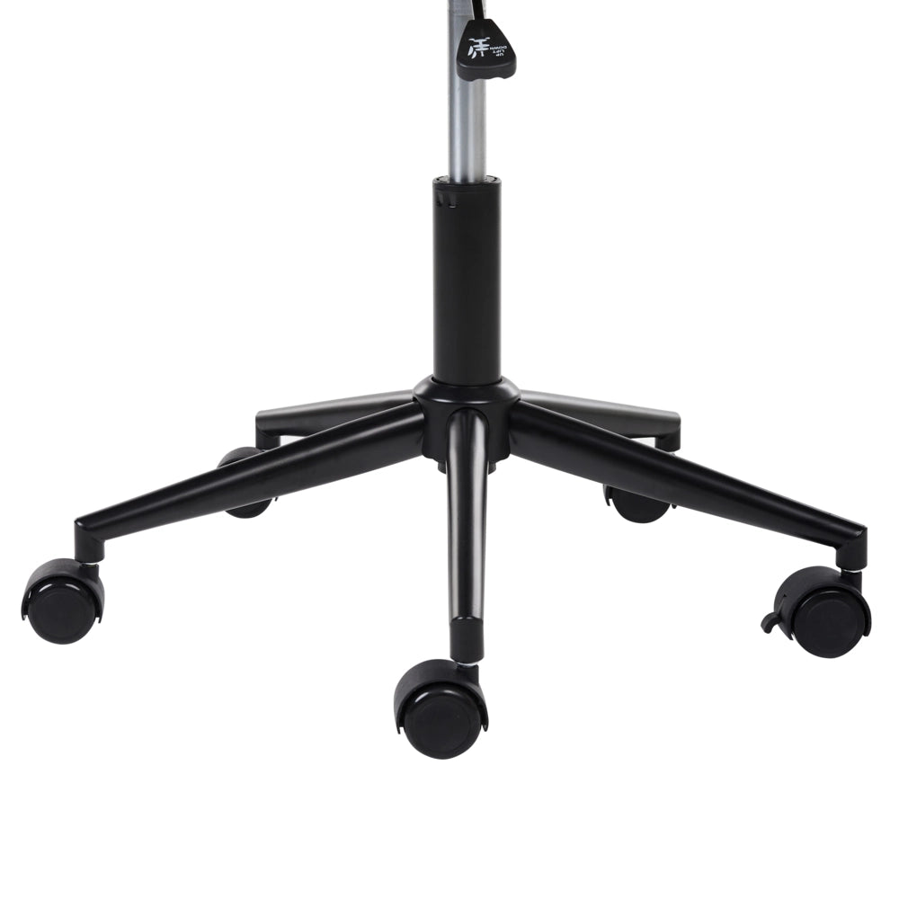 Elegante sedia girevole in tessuto poliestere Legno scuro e verde ufficio domestico elegante
