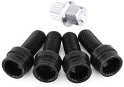 M14*1,5mm Wielbouten 4+1 - Stang Wielbout - Mutter - Chiave - Veicoli Universali - Installazione Facile
