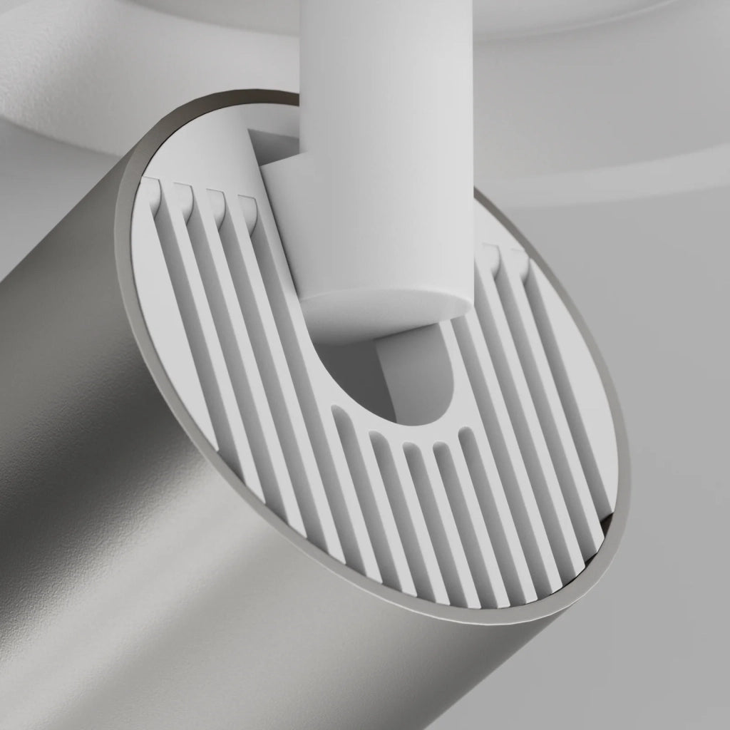 Maytoni Lampada da incasso moderna FOCUS S 1 luce GU10 bianco metallo
