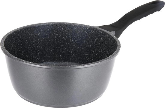 Padella in Alluminio con Superficie Antiscivolo e Manico Resistente al Calore 20 cm