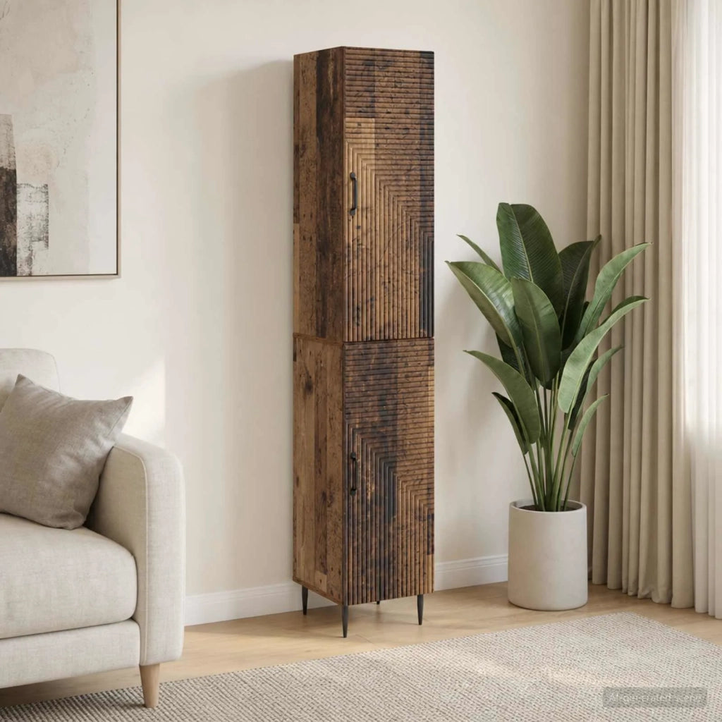 Set di armadi 2 pcs Legno antico 33 x 34,5 x 89,5 cm 3416635