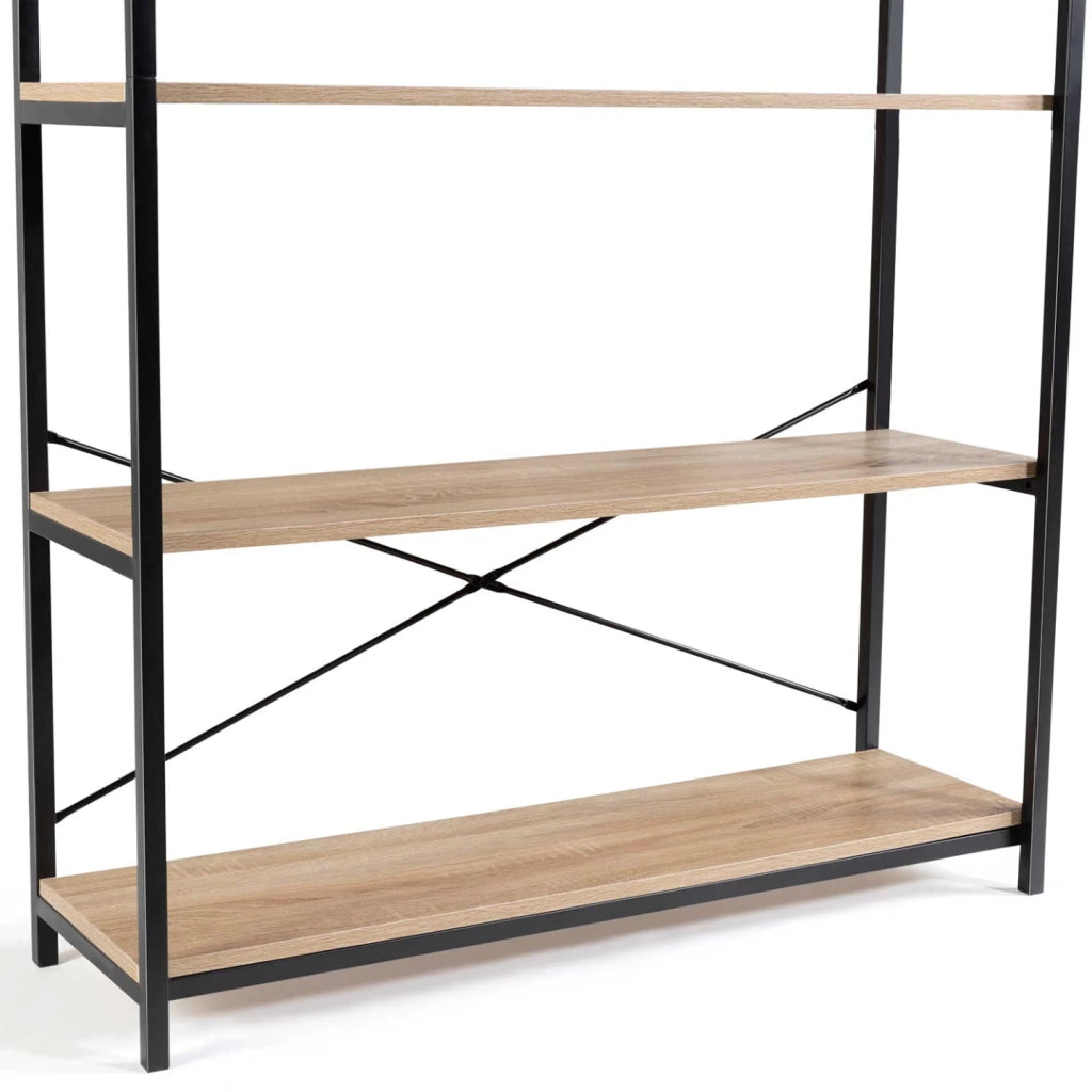 IDMarket - Scaffale XL 5 livelli DETROIT design industriale 170 cm