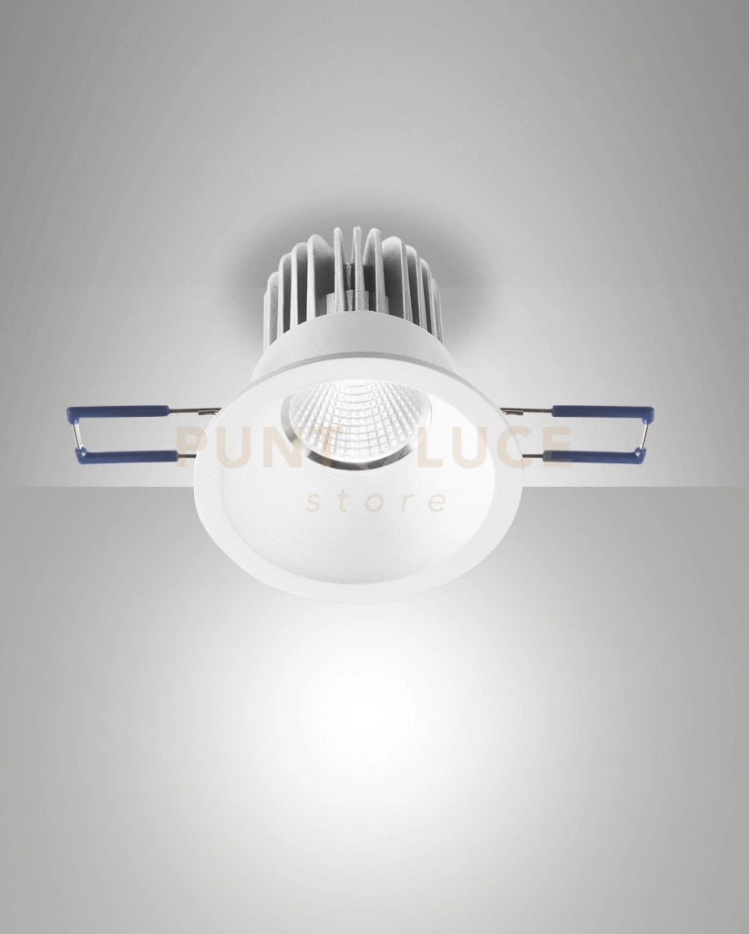 SIGMA SYSTEM INCASSO CORNICE TONDO ARRETRATO FISSO A LED  7W 3000K 800LM IP40