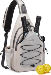 Borsa da Pickleball per donne e uomini - borsa da tennis da tavolo leggera con diverse tasche