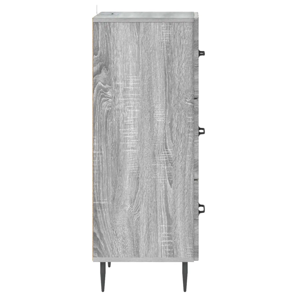 Mobile con Cassetti Grigio Sonoma 33 x 34,5 x 89,5 cm 894851