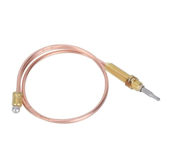 Termocoppia Universale a M8 Cavo - Lunghezza 600mm - Prova di Gasbrander - Alta Sensibilità - Adatta per Forni - Connetzione Stabile - Termocoppia a Gas