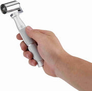 Rollatore per verniciatura a mano - 40 mm piatto tampone - Acciaio inossidabile - Verniciatore - Adatto per il fai da te - Finestra di terminazione bianca - Strumento per la verniciatura con manico - Misura L