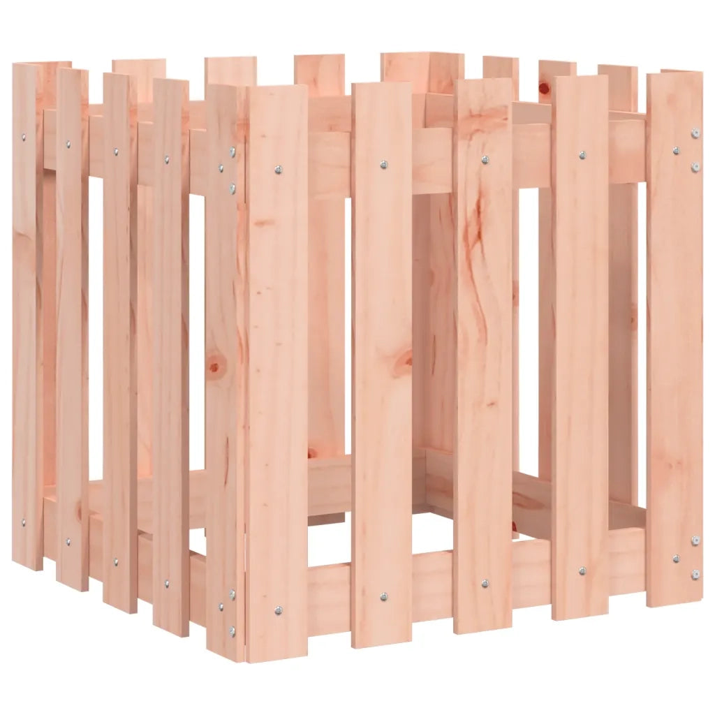 Fioriera Giardino Design Recinzione 50x50x50cm Massello Douglascod mxl 107571