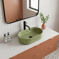 Lavabo Da Appoggio Rea Vanda Pistachio Matt