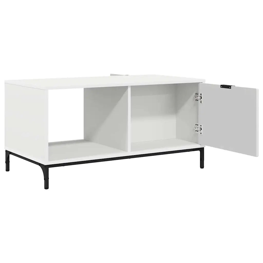 Tavolino da salotto Bianco 90 x 49 x 46 cm Legno multistrato