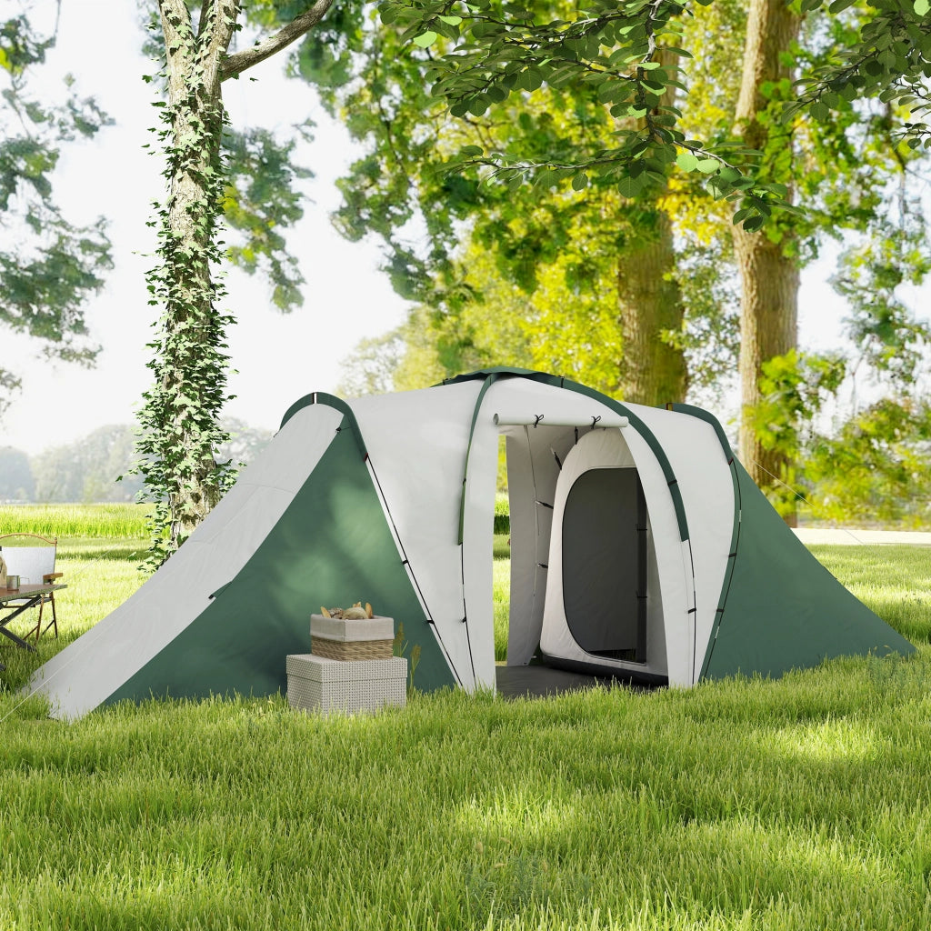 Tenda da campeggio 4-6 persone impermeabile ¨C zephmum ¨C 555x225x190 cm