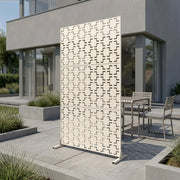 Pannello Divisorio Basciano Struttura Traforata in Acciaio 180 x 90 cm - Cachi casa.pro
