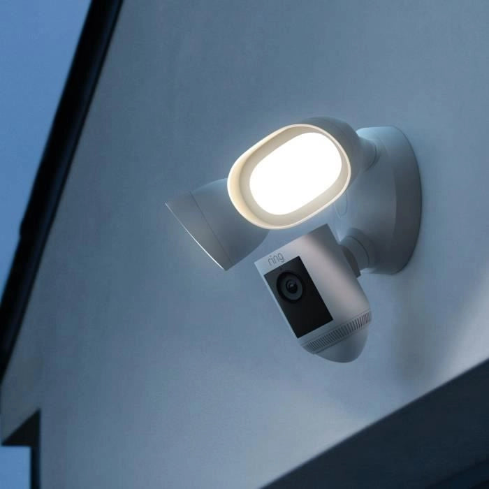 Telecamera di sorveglianza - RING - Spotlight Pro Wired - Bianco - EU