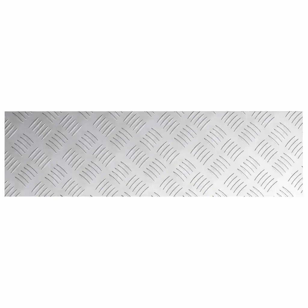 Gradini per Scale 2 pz | Tappetini per scale autoadesivi Argento 70 x 20 cm Alluminio