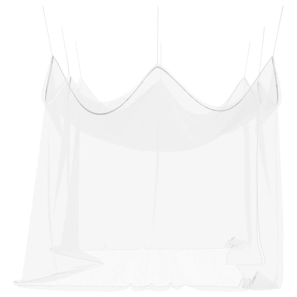 Zanzariera da giardino 156 Mesh Bianco 3 x 4,5 x 2,5 m 42033539