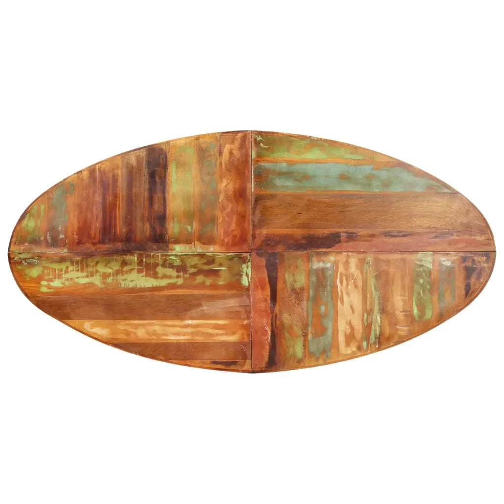Tavolo da Pranzo 200x100x75cm in Legno Massello di Recupero 321676