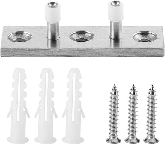 Piano scorrevole con doppie ruote in alluminio - Guida di pavimento ruotante facile da installare - porte in legno Porte in alluminio Porte scorrevoli Ruota in nylon .