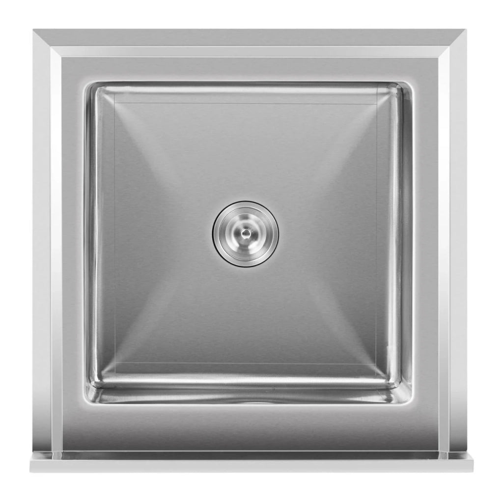 Lavello professionale a una vasca 50 x 50 x 25,5 cm acciaio inox 14_0000164