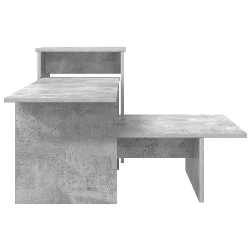 Tavolo consolle Grigio cemento 91,5 x 35 x 38,5 cm 891163