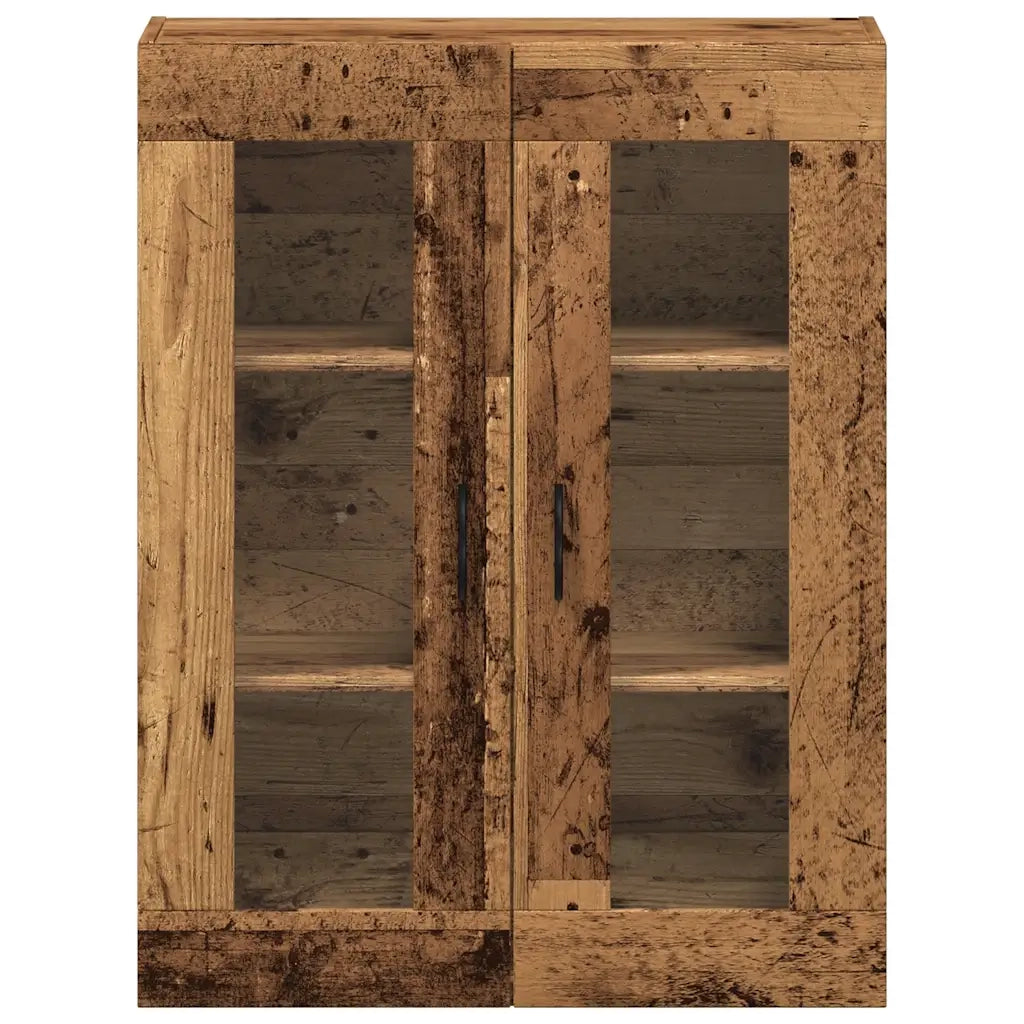 Mobile a Parete Legno Antico 69,5x34x90 cm 857330