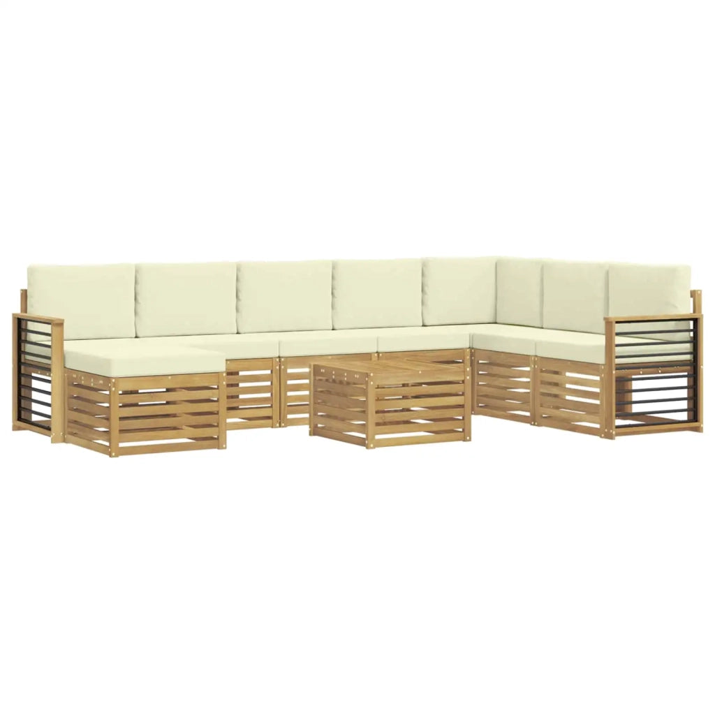 Set divani Legno di Acacia Massello 3392365